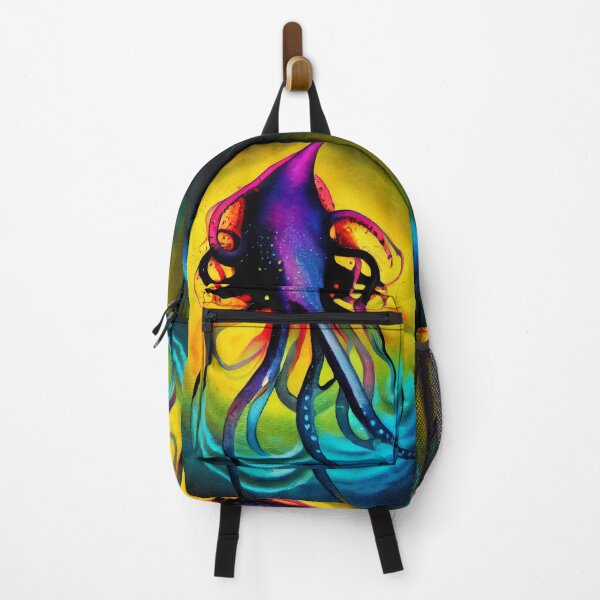 Item preview, Colorful Squid, magical designed and sold by recollectionsv.