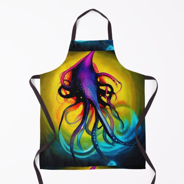 Item preview, Colorful Squid, magical designed and sold by recollectionsv.