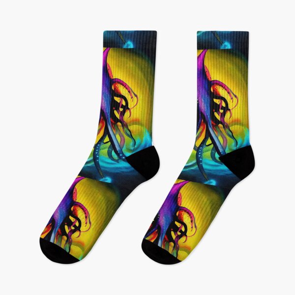 Item preview, Colorful Squid, magical designed and sold by recollectionsv.