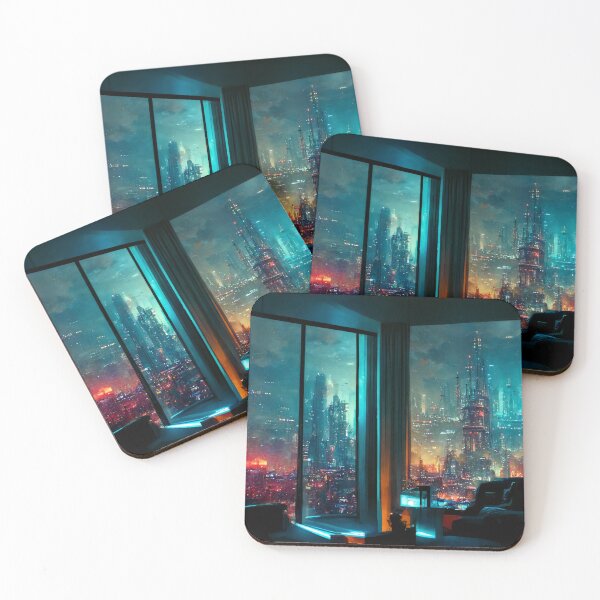 Item preview, Cyberpunk City View designed and sold by JABG-01.
