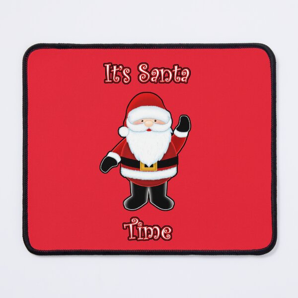 Item preview, Its Santa Time Christmas Holiday Santa Claus design designed and sold by ROEfifty.
