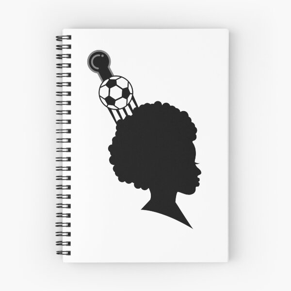 Item preview, Afro Soccer Diva designed and sold by SaffaSwiss.