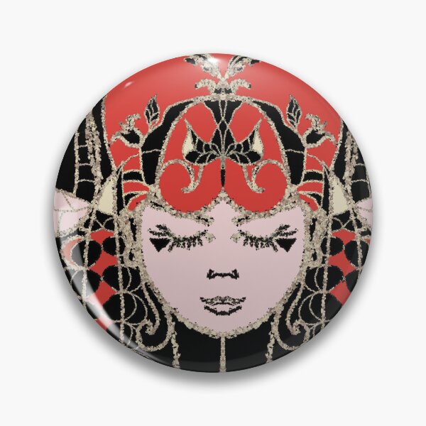 Item preview, The Red Witch with red spell designed and sold by Svetlana  Horvat.