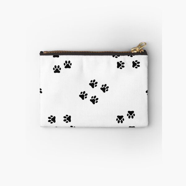 Item preview, Random Dog Paw Patterns in Black designed and sold by Gamicnum.