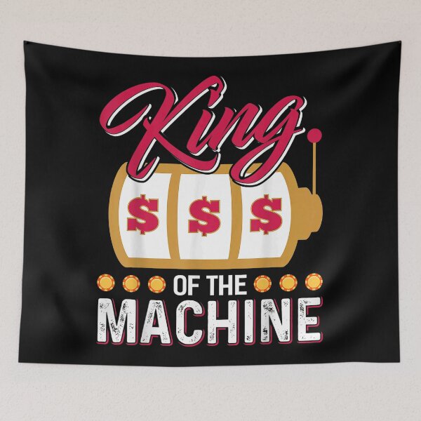 Item preview, Funny Casino Slot Machine King Gambling Slot Machine designed and sold by BrennaEirlys.