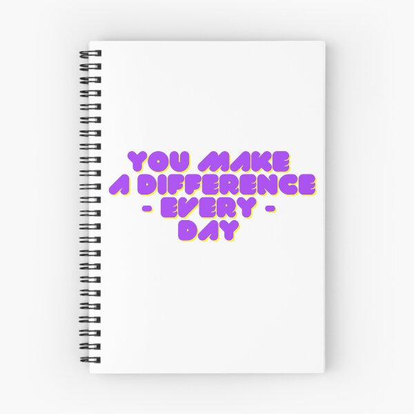 Item preview, You make a difference everyday designed and sold by GamersLands.