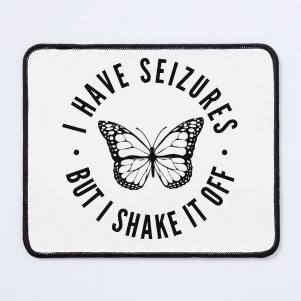 Item preview, Epilepsy Awareness Seizure Awareness Funny Gift I Have Epilepsy But I Shake It Off designed and sold by AsinusAS.
