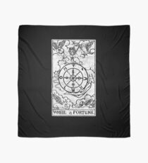 Wheel of Fortune Tarot Card - Major Arcana - fortune telling - occult Scarf
