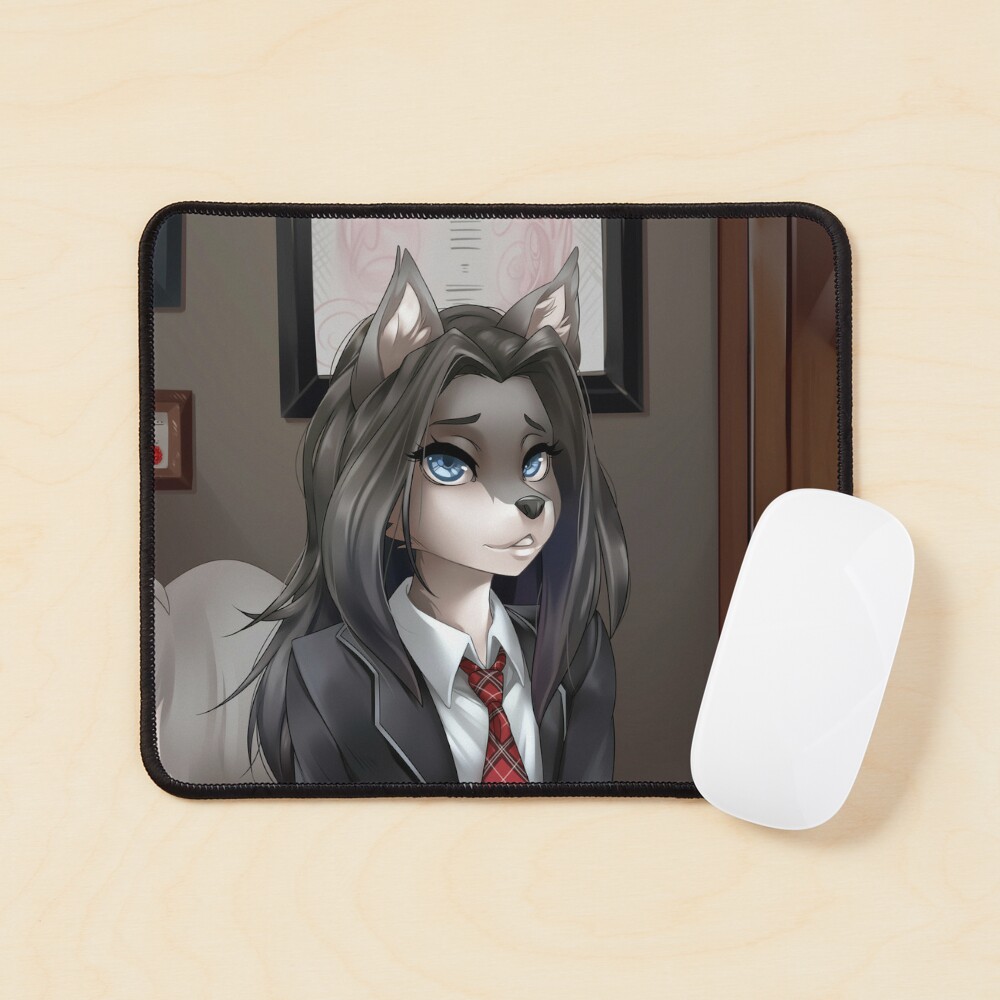 Schoolgirl Grey Sticker for Sale by DragonFU | Redbubble