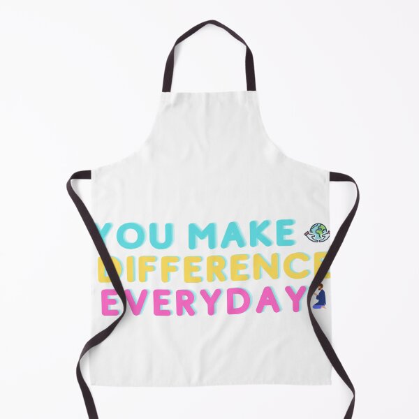 Item preview, You Make a Difference Everyday Sticker designed and sold by zakstore12.