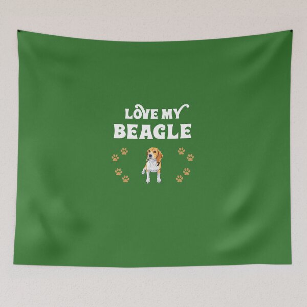 Item preview, Love My Beagle  designed and sold by AlwaysAwesome.