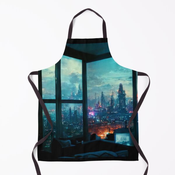 Artikelvorschau, Cyberpunk-Stadtansicht entworfen und verkauft von JABG-01.