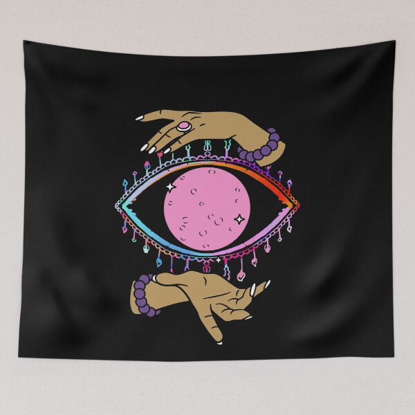Item preview, Magic Eye Hands of True Colorful Wisdom designed and sold by kubix81.