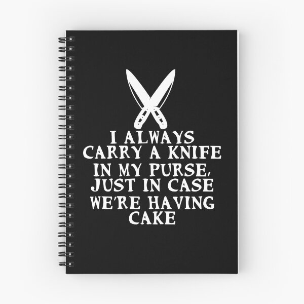 Item preview, I always carry a knife in my purse, just in case we’re having cake designed and sold by Gevover.