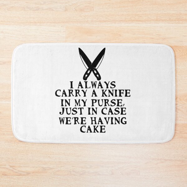 Item preview, I always carry a knife in my purse, just in case we’re having cake designed and sold by Gevover.