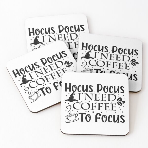 Artikelvorschau, Hocus Pocus, ich brauche Kaffee, um mich zu konzentrieren entworfen und verkauft von MerryMcInnis.