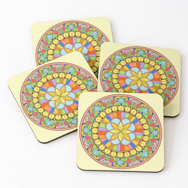 Item preview, Colorful mandala art designed and sold by VedikaKannan.