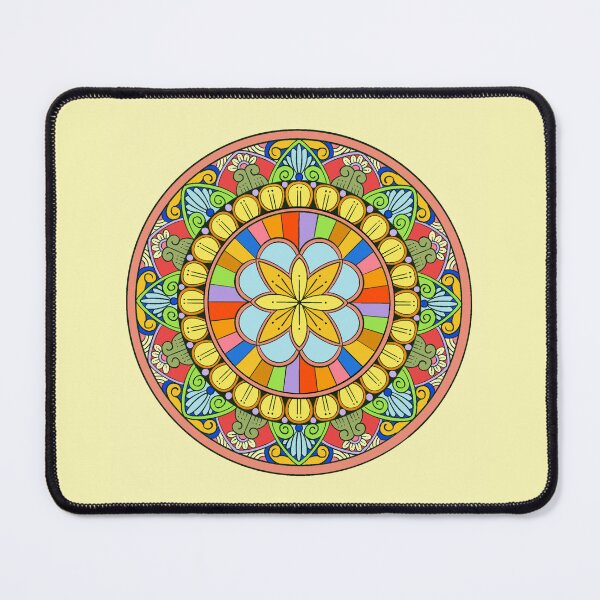 Item preview, Colorful mandala art designed and sold by VedikaKannan.