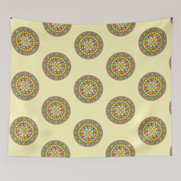Item preview, Colorful mandala art designed and sold by VedikaKannan.