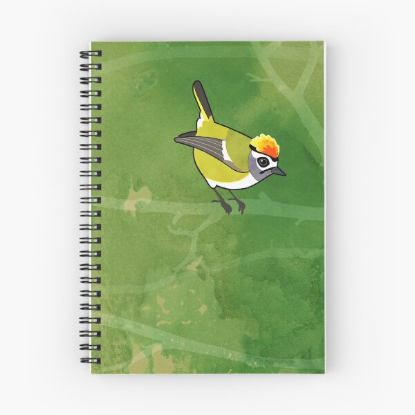 Item preview, Firecrest (Regulus ignicapillus) designed and sold by Cedarseed.