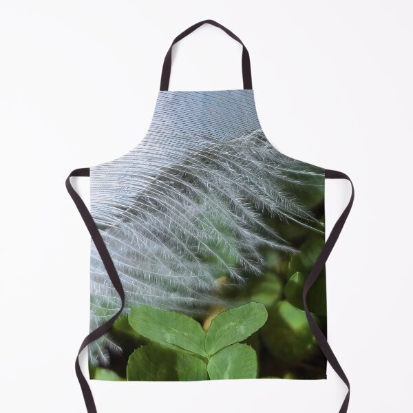 Item preview, Lucky and Blessed #2 - Dove Feather With Four Leaf Clover designed and sold by AHA-nature.