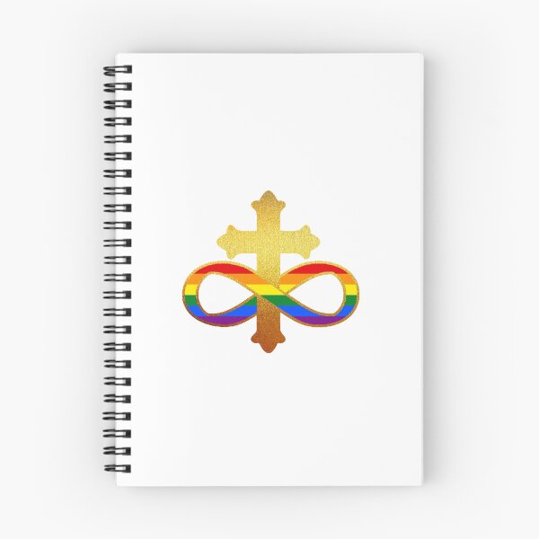 Item preview, Rainbow infinity cross LGBTQ  designed and sold by KCAbdelnour.