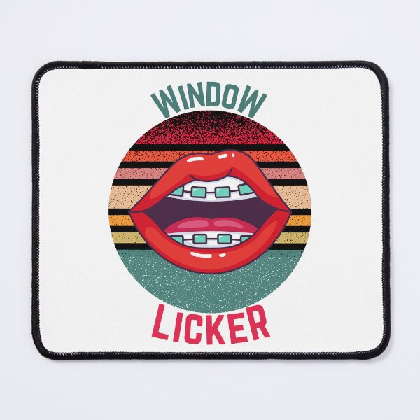 Item preview, Funny Window Licker Lips designed and sold by GarnersDesigns.
