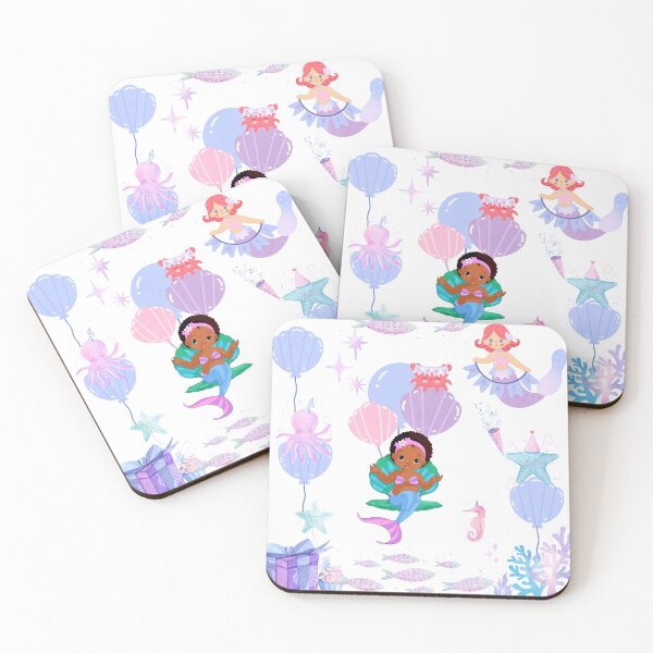 Item preview, Under the sea mermaid party - version one designed and sold by AGDesignstore.
