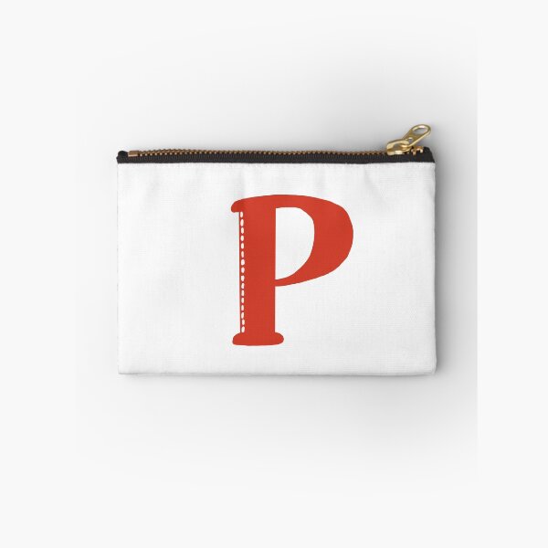 Item preview, Letter p Red initial monogram alphabet p capital p designed and sold by Antique-Gifts.