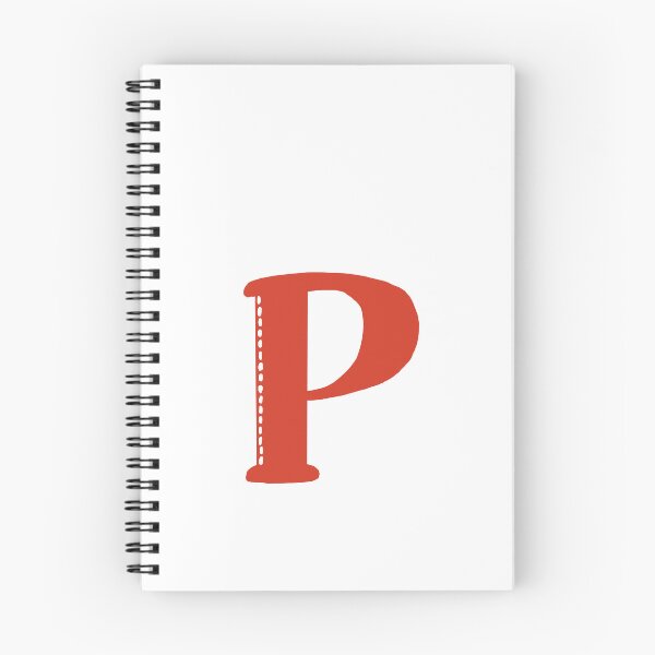 Artikelvorschau, Buchstabe p Rotes Anfangsmonogramm Alphabet p Großbuchstabe p entworfen und verkauft von Antique-Gifts.