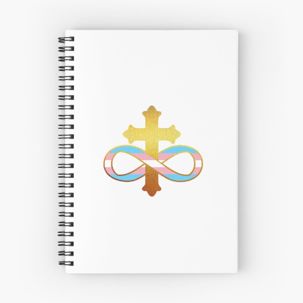Item preview, Transgender infinity cross LGBTQ  designed and sold by KCAbdelnour.
