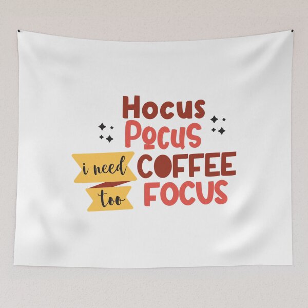 Item preview, Hocus Pocus I Need Coffee To Focus       designed and sold by MerryMcInnis.