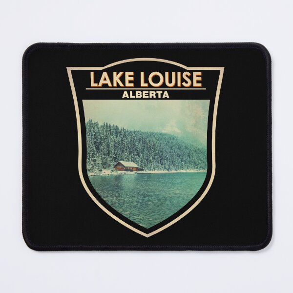 Item preview, Lake Louise Alberta Canada Travel Badge designed and sold by KrisSidDesigns.