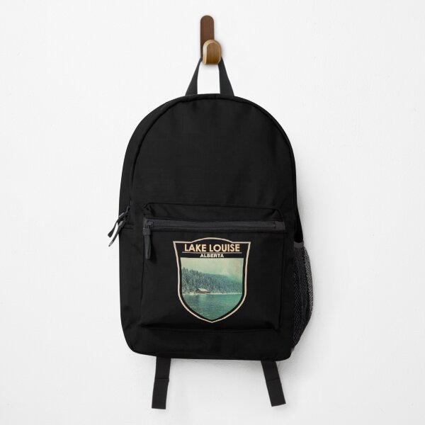 Item preview, Lake Louise Alberta Canada Travel Badge designed and sold by KrisSidDesigns.