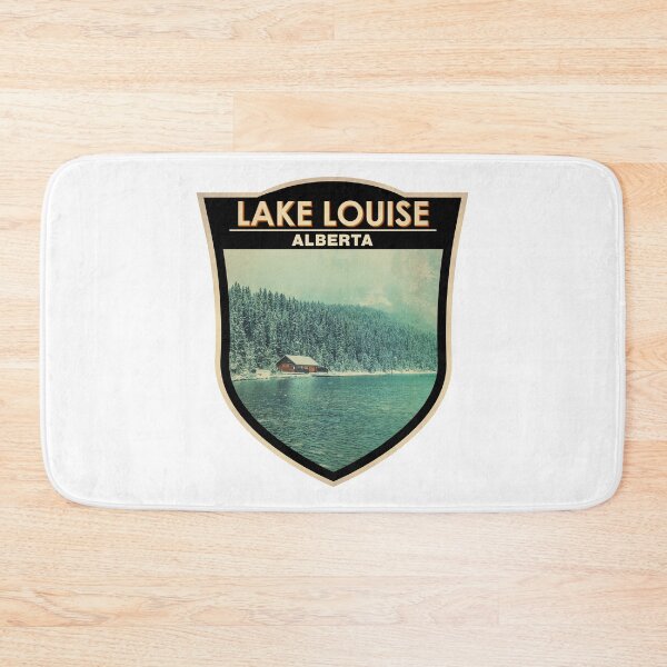 Item preview, Lake Louise Alberta Canada Travel Badge designed and sold by KrisSidDesigns.