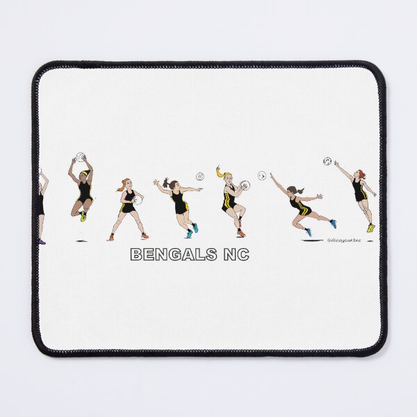 Item preview, Netball players designed and sold by dizzycatbiz.