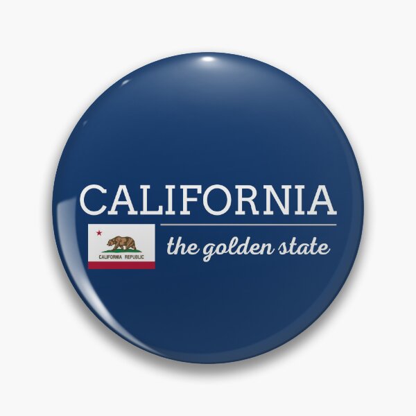 Item preview, California State with Flag designed and sold by philevera.