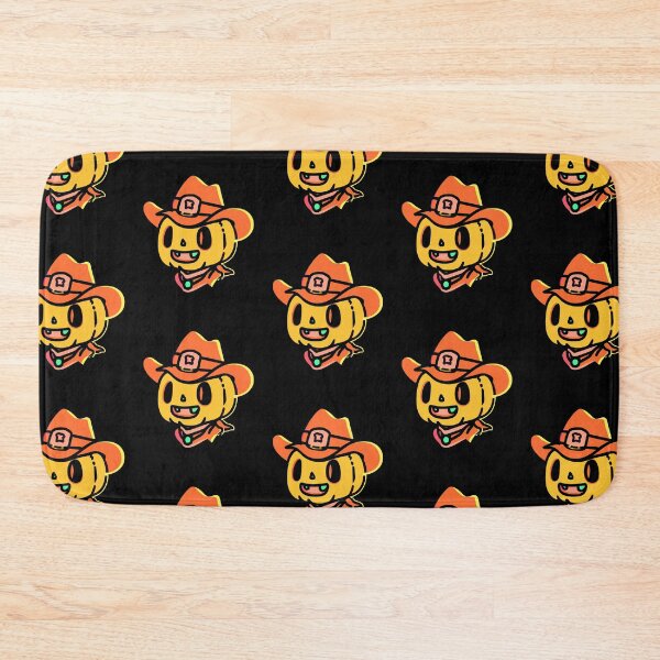 Item preview, Cowboy Jack O Lantern Retro Colorful Halloween designed and sold by betternotes.