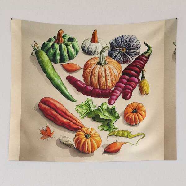 Item preview, Autumn kitchen, vegetables designed and sold by recollectionsv.