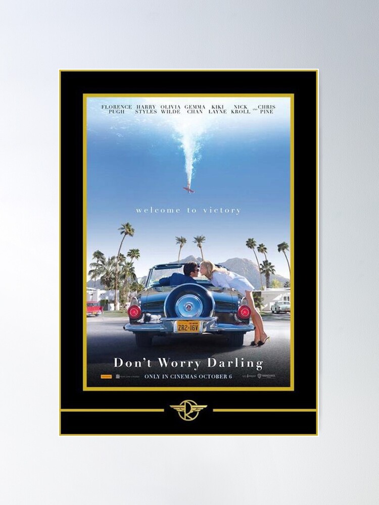 Don't Worry Darling Vintage Retro Poster for Sale by wautierhsm