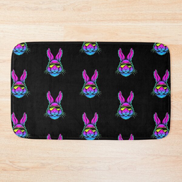 Item preview, Electro Bunny Synthwave Retro Colorful designed and sold by betternotes.