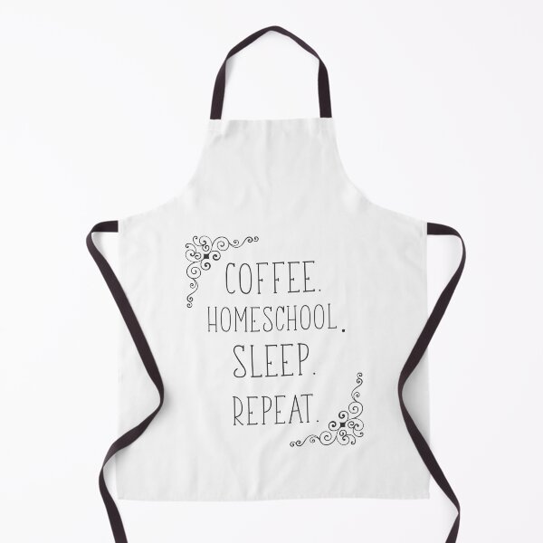 Item preview, Coffee, homeschool, sleep, repeat. designed and sold by Moniksca.
