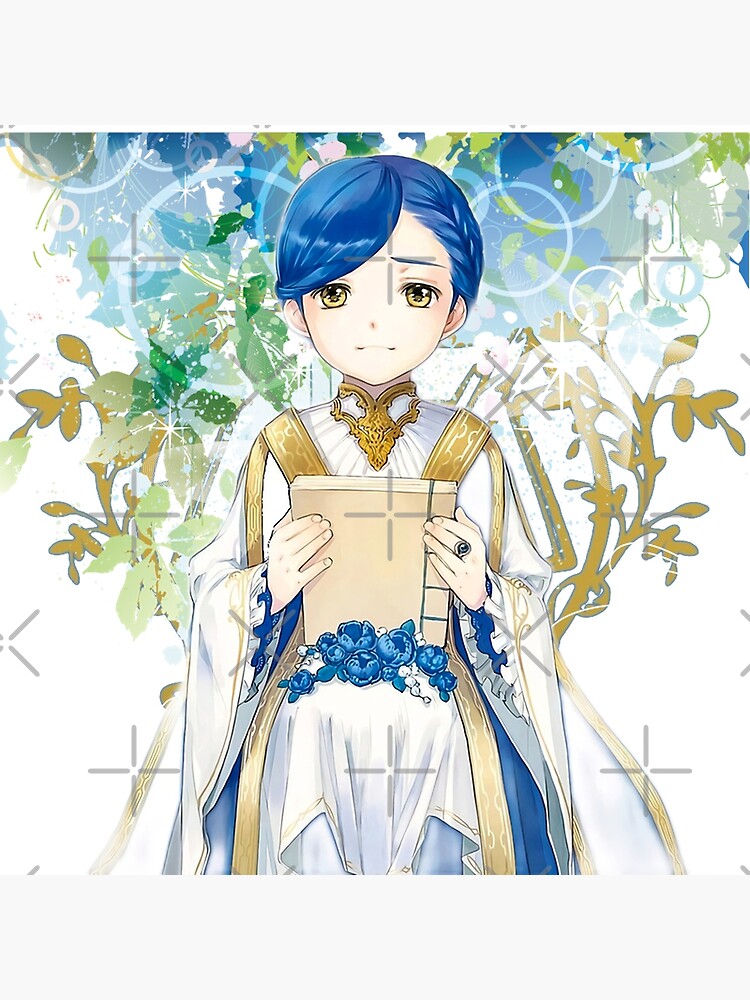 "Ascendance of a Bookworm Rozemyne Fantasy Bright Library " Poster for