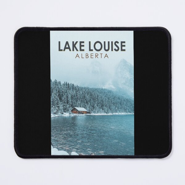 Item preview, Lake Louise Alberta Canada Travel Art Vintage designed and sold by KrisSidDesigns.