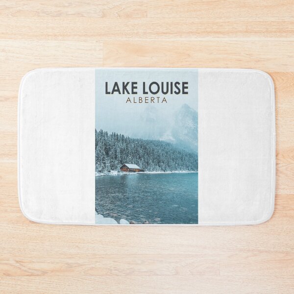 Item preview, Lake Louise Alberta Canada Travel Art Vintage designed and sold by KrisSidDesigns.