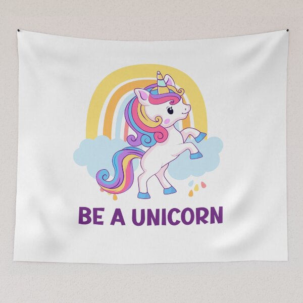 Item preview, Be a unicorn. designed and sold by Tiny-Love ⭐⭐⭐⭐⭐.