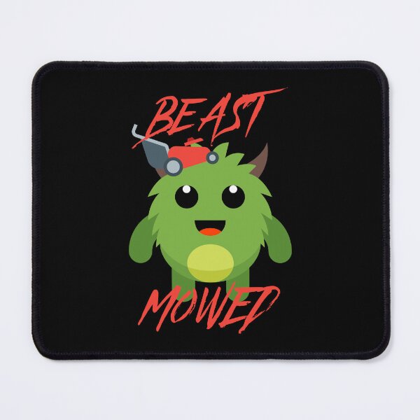 Item preview, Beast Mowed - Beast Mode Pun designed and sold by Caregiverology.