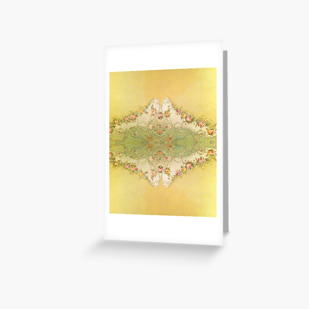 Historic Reitz Home-Evansville, IN-Victorian Wallpaper Greeting Card