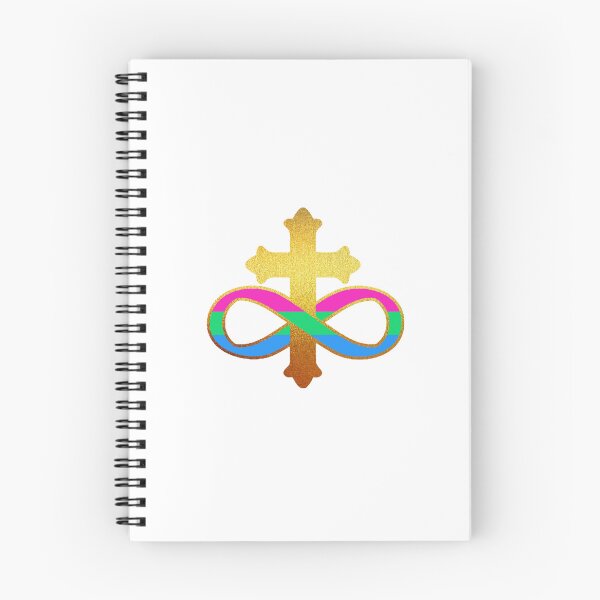 Item preview, Polysexual infinity cross LGBTQ  designed and sold by KCAbdelnour.