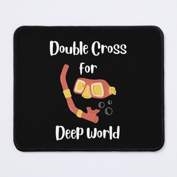 Item preview, Double Cross For Deep World Diving Ocean designed and sold by Wehavefun.